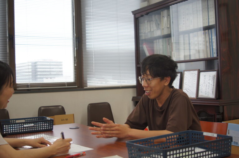 一年生、個人面談終了！